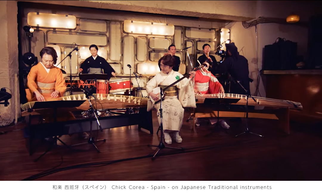 和楽 西班牙（スペイン） Chick Corea - Spain - on Japanese Traditional instruments